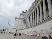 Der Monumento Nazionale a Vittorio Emanuele II Nationaldenkmal in Rom (1)