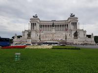 Der Monumento Nazionale a Vittorio Emanuele II Nationaldenkmal in Rom (5)