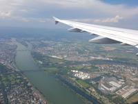 Italien, Heimflug Mainz