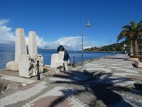 Italien, Argentario, Santo Stefano, Uferpromenade