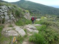 Italien, Giglio, Weg nach Campese