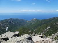 Italien, Elba, Wanderung Monte Capanne, Pomonte unten am Meer