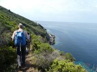 Italien, Elba, Wanderung Capo Stella