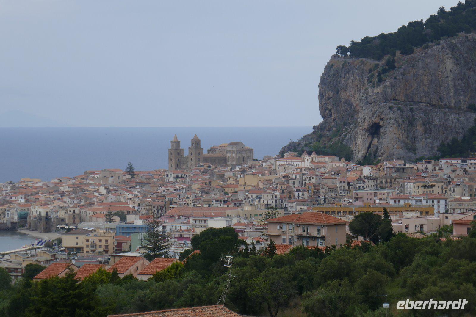 Blick auf Cefalu 