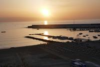 Morgenstimmung am Strand von Giardini Naxos