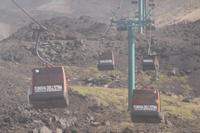 Ätna Auffahrt mit Seilbahn