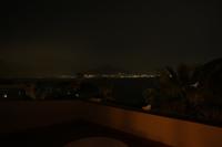 Abendstimmung mit Blick auf Vesuv vom Hotel in Vico Equense