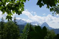 Blick auf die Zugspitze 