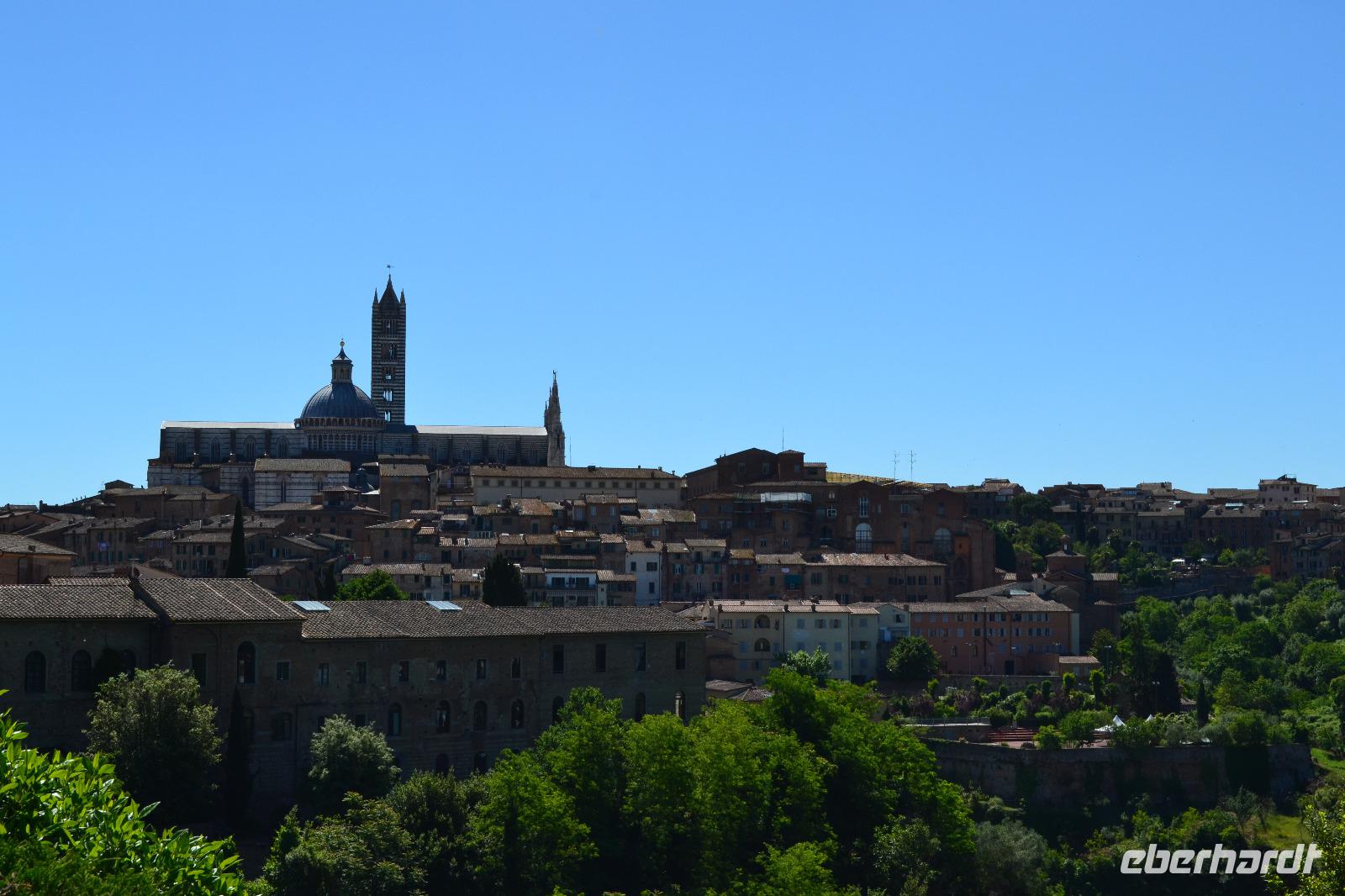 Siena - Blick auf Altstadt und Dom