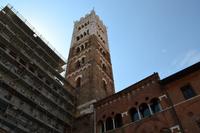 Altstadt von Lucca - Glockenturm des Duomo di San Martino