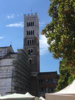 Altstadt von Lucca - Glockenturm des Duomo di San Martino