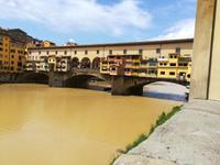 Ponte Vecchio über dem 
