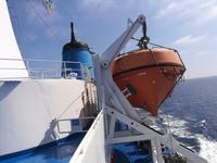 Rettungsboote, die man niemals brauchen möchte.