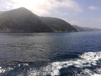 Bis auf etwas über 1000 m erheben sich die Berge auf der Insel.