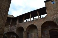 San Gimignano - Innenhof des Rathauses