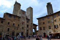 San Gimignano - An der Piazza della Zisterna