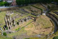 Volterra - Ruinen des Römischen Theaters und der Therme