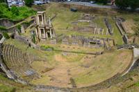 Volterra - Ruinen des Römischen Theaters und der Therme