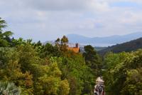 Ausflug nach Elba - Blick vom Dach der Villa Demidoff auf die Bucht von Porto Ferraio
