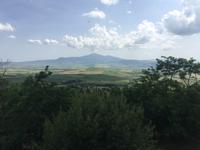 048 Blick von Pienza auf den Monte Amiata