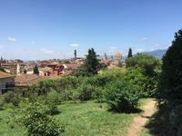 319 Florenz - Blick vom Rosengarten
