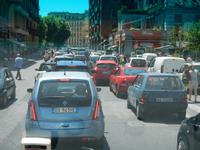 Verkehrschaos in Neapel