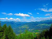 Aussicht in die Südtiroler Berge