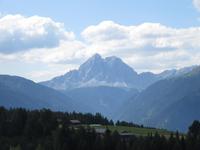 Ausblick in die Südtiroler Bergwelt