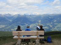 Gipfelrast auf dem Astjoch