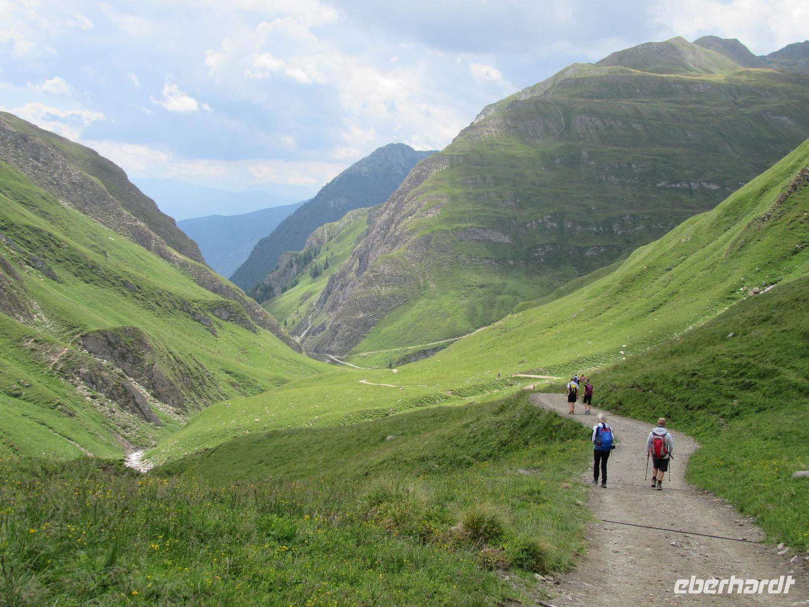 Rückweg zur Fane-Alm