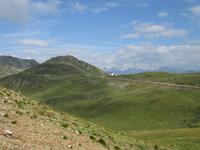 Blick zum Penserjochhaus (2211m)