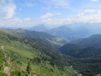 Blick in die Südtiroler Bergwelt
