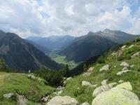 Abstieg zur Seebergalm