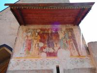 Fresco an der Kirche von Altenburg