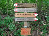 am Weg nach Schloss Juval 