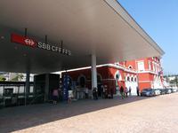 Der Bahnhof von Lugano.