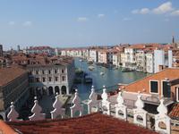 Blick von Terrasse Fondaco dei Tedeschi