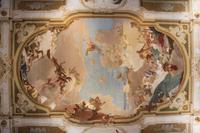 Deckengemälde im Festsaal der Villa Pisani