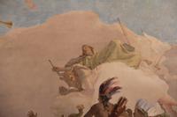 Deckengemälde im Festsaal der Villa Pisani