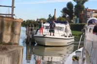 Gegenverkehr auf dem Brentakanal