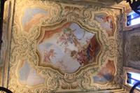 Deckengemälde in der Villa Widman