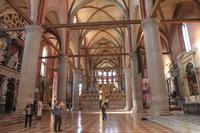 In der Kirche Santa Maria dei Frari