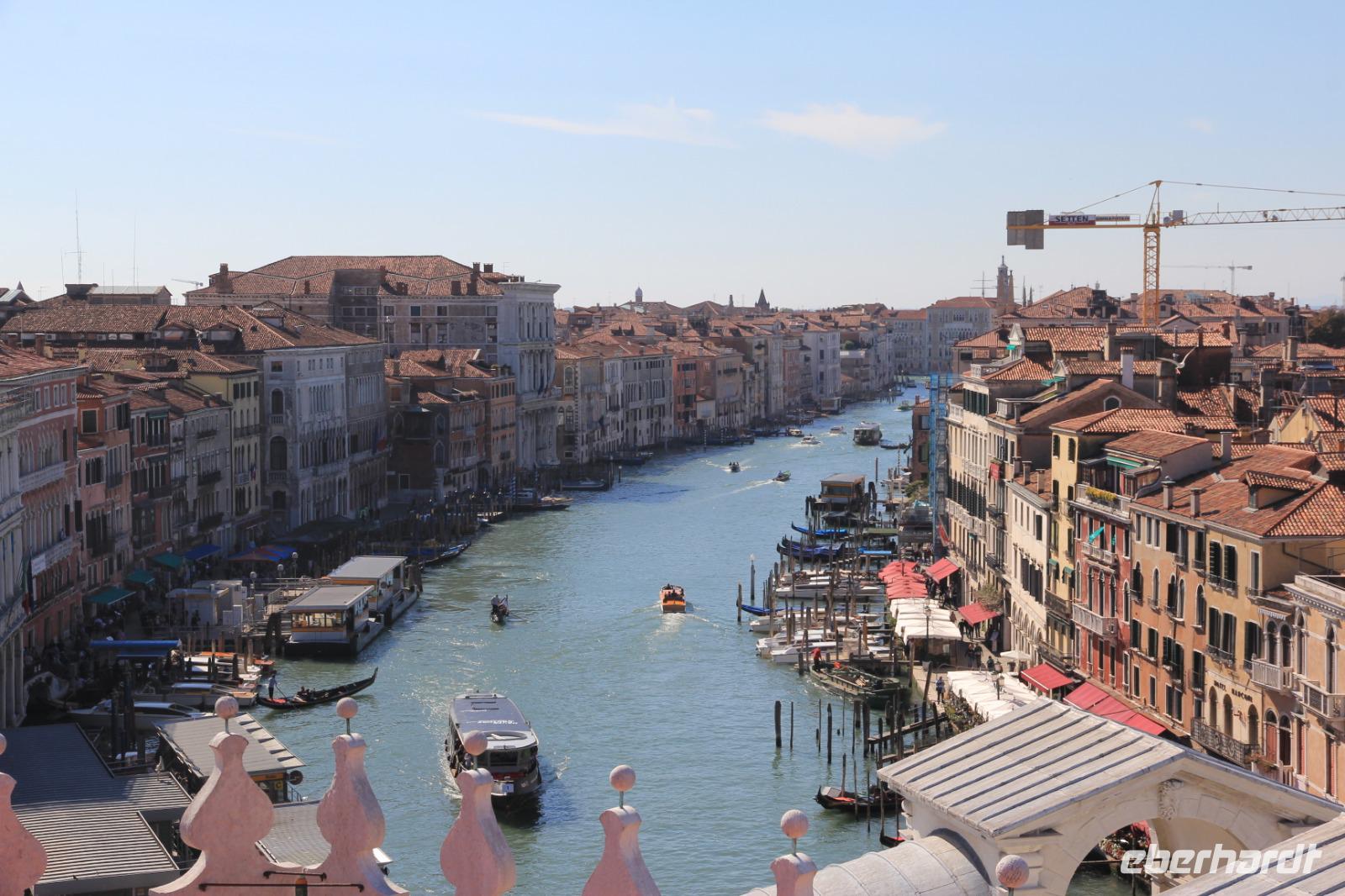 Blick vom Dach des Fondaco dei Tedesci