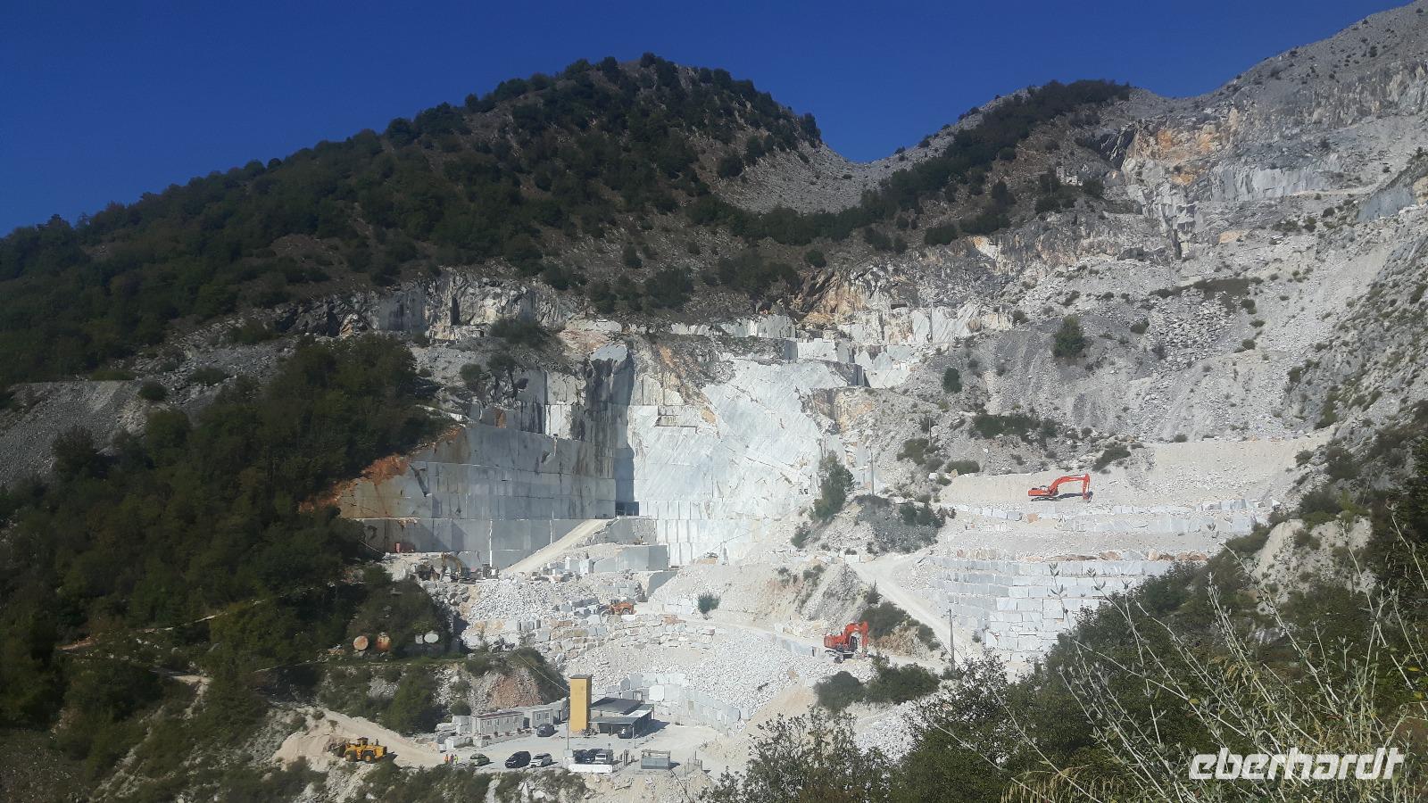 Marmorsteinbrüche von Carrara (Cava Romana - Fossacava)