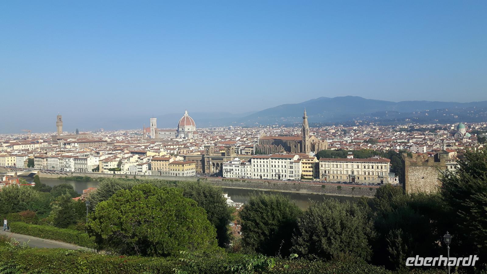 Florenz (Ausblick vom Piazzale Michelangelo)