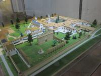 Modell des Karthäuserklosters in Serra San Bruno