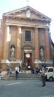Siena (Piazza Tolomei - Kirche des Heiligen Christophorus)