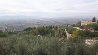 Assisi (Ausblick vom Piazza S. Chiara)