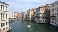 Venedig (Blick von der Rialto-Brücke auf den Canal Grande)