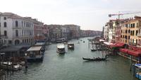 Venedig (Blick von der Rialto-Brücke auf den Canal Grande)